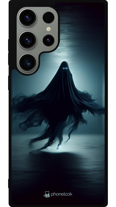 Coque Samsung Galaxy S23 Ultra - Silicone rigide noir Halloween 2024 Spectral Shadow