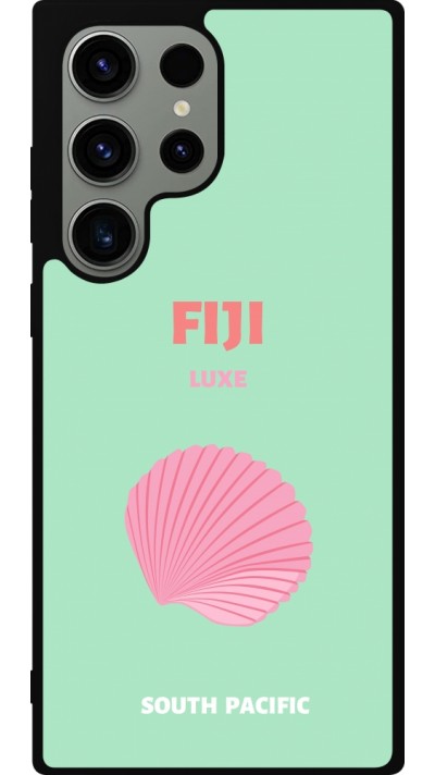 Coque Samsung Galaxy S23 Ultra - Silicone rigide noir Pop Summer Destination Fiji