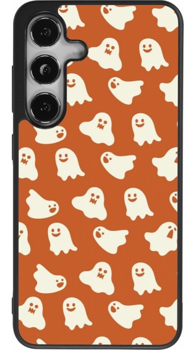 Coque Samsung Galaxy S24 - Silicone rigide noir Autumn 2024 mini ghosts