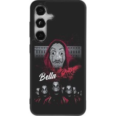 Coque Samsung Galaxy S24 - Silicone rigide noir Bella Ciao