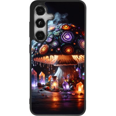 Coque Samsung Galaxy S24 - Silicone rigide noir Halloween Potion Magic