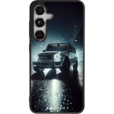 Samsung Galaxy S24 Case Hülle - Silikon schwarz Mercedes G AMG Nacht