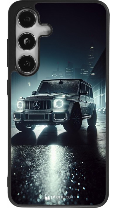 Coque Samsung Galaxy S24 - Silicone rigide noir Mercedes G AMG Night