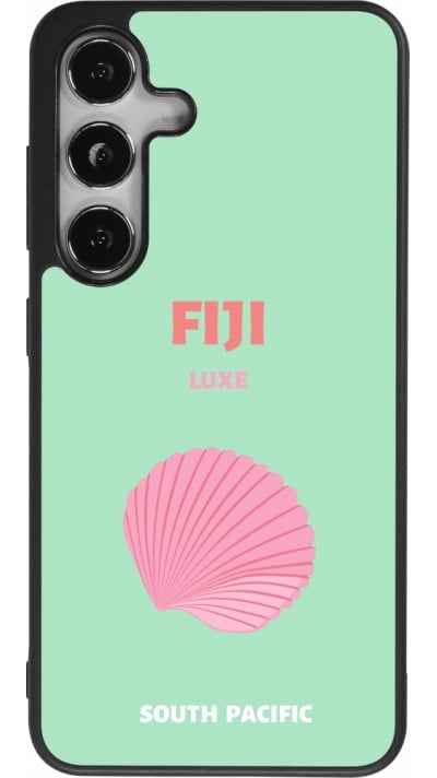 Coque Samsung Galaxy S24 - Silicone rigide noir Pop Summer Destination Fiji