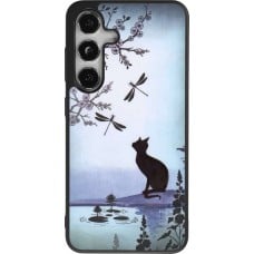 Coque Samsung Galaxy S24 - Silicone rigide noir Spring 19 12