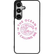 Samsung Galaxy S24 Case Hülle - Silikon schwarz The Ocean is calling me