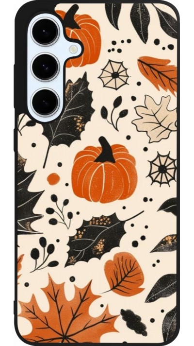 Coque Samsung Galaxy S24 FE - Silicone rigide noir Autumn 2024 nature