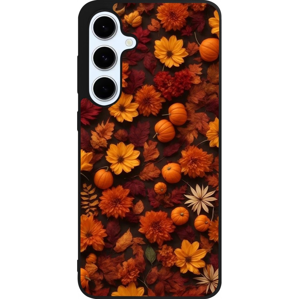 Coque Samsung Galaxy S24 FE - Silicone rigide noir Autumn 2024 potpourri