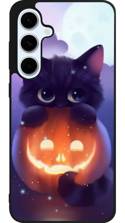 Coque Samsung Galaxy S24 FE - Silicone rigide noir Halloween 17 15