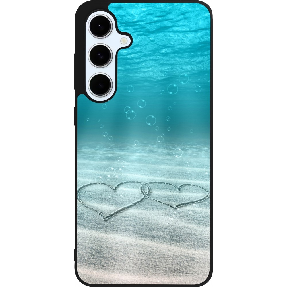 Coque Samsung Galaxy S24 FE - Silicone rigide noir Summer 18 19