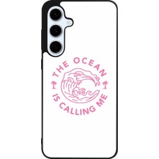 Coque Samsung Galaxy S24 FE - Silicone rigide noir The Ocean is calling me