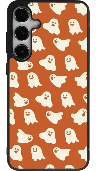 Coque Samsung Galaxy S24+ - Silicone rigide noir Autumn 2024 mini ghosts