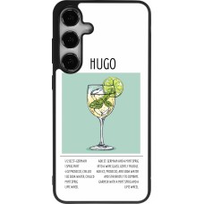 Samsung Galaxy S24+ Case Hülle - Silikon schwarz Cocktail Rezept Hugo