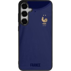 Samsung Galaxy S24+ Case Hülle - Silikon schwarz Frankreich 2022 personalisierbares Fussballtrikot