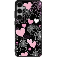 Samsung Galaxy S24+ Case Hülle - Silikon schwarz Halloween 2024 girly