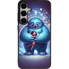 Samsung Galaxy S24+ Case Hülle - Silikon schwarz Valentin 2024 Flauschige Liebe