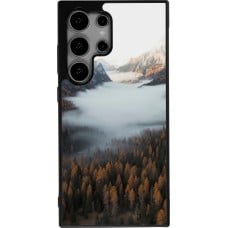 Coque Samsung Galaxy S24 Ultra - Silicone rigide noir Autumn 22 forest lanscape