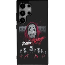 Coque Samsung Galaxy S24 Ultra - Silicone rigide noir Bella Ciao