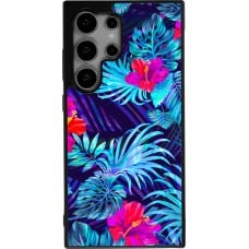 Coque Samsung Galaxy S24 Ultra - Silicone rigide noir Blue Forest