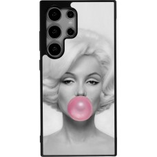 Coque Samsung Galaxy S24 Ultra - Silicone rigide noir Marilyn Bubble