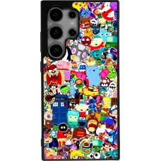 Coque Samsung Galaxy S24 Ultra - Silicone rigide noir Mixed cartoons