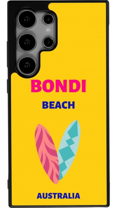 Coque Samsung Galaxy S24 Ultra - Silicone rigide noir Pop Summer Destination Bondi