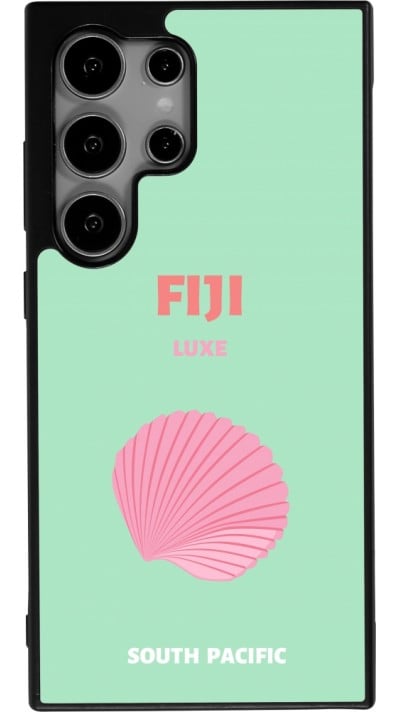 Coque Samsung Galaxy S24 Ultra - Silicone rigide noir Pop Summer Destination Fiji