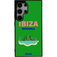 Coque Samsung Galaxy S24 Ultra - Silicone rigide noir Pop Summer Destination Ibiza