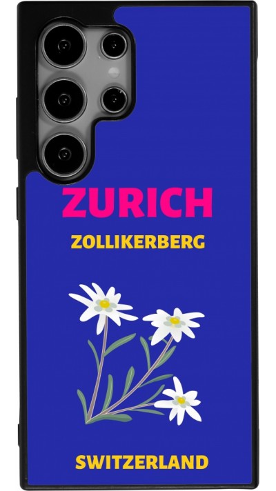 Coque Samsung Galaxy S24 Ultra - Silicone rigide noir Pop Summer Destination Zurich