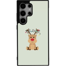 Coque Samsung Galaxy S24 Ultra - Silicone rigide noir Christmas 22 baby reindeer