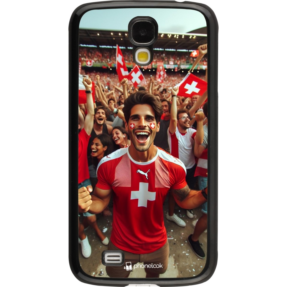 Coque Samsung Galaxy S4 - Supporter Suisse Euro 2024