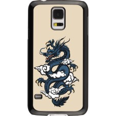 Coque Samsung Galaxy S5 - Blue Dragon Tattoo