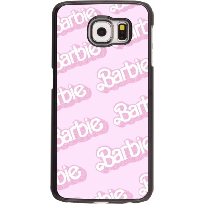 Coque Samsung Galaxy S6 - Barbie light pink pattern