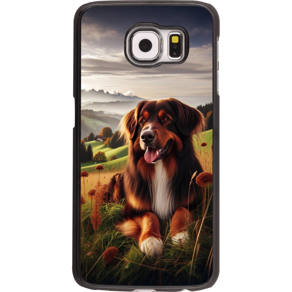 Coque Samsung Galaxy S6 - Chien Campagne Suisse