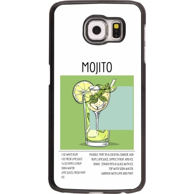 Coque Samsung Galaxy S6 - Cocktail recette Mojito