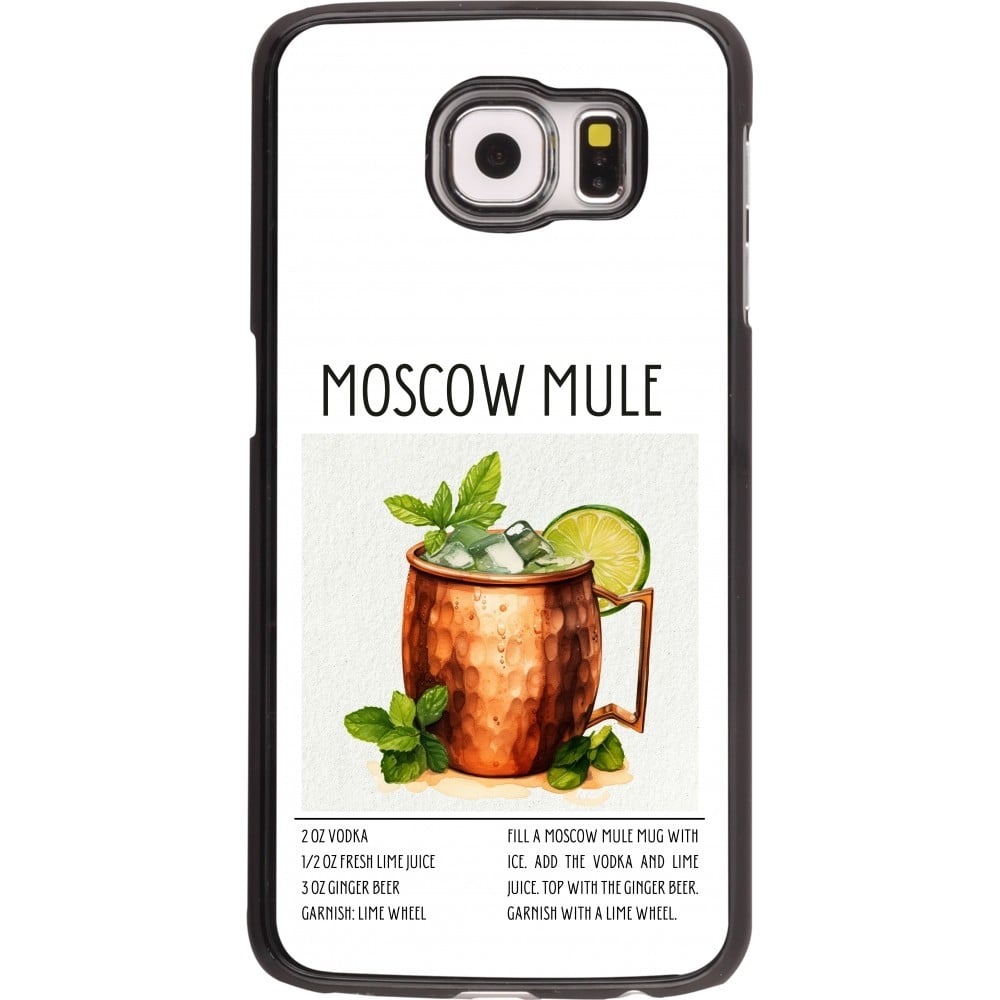 Coque Samsung Galaxy S6 - Cocktail recette Moscow Mule