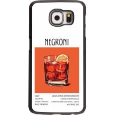 Coque Samsung Galaxy S6 - Cocktail recette Negroni