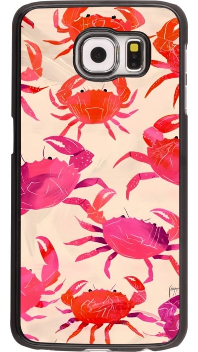 Coque Samsung Galaxy S6 - Crabs Paint