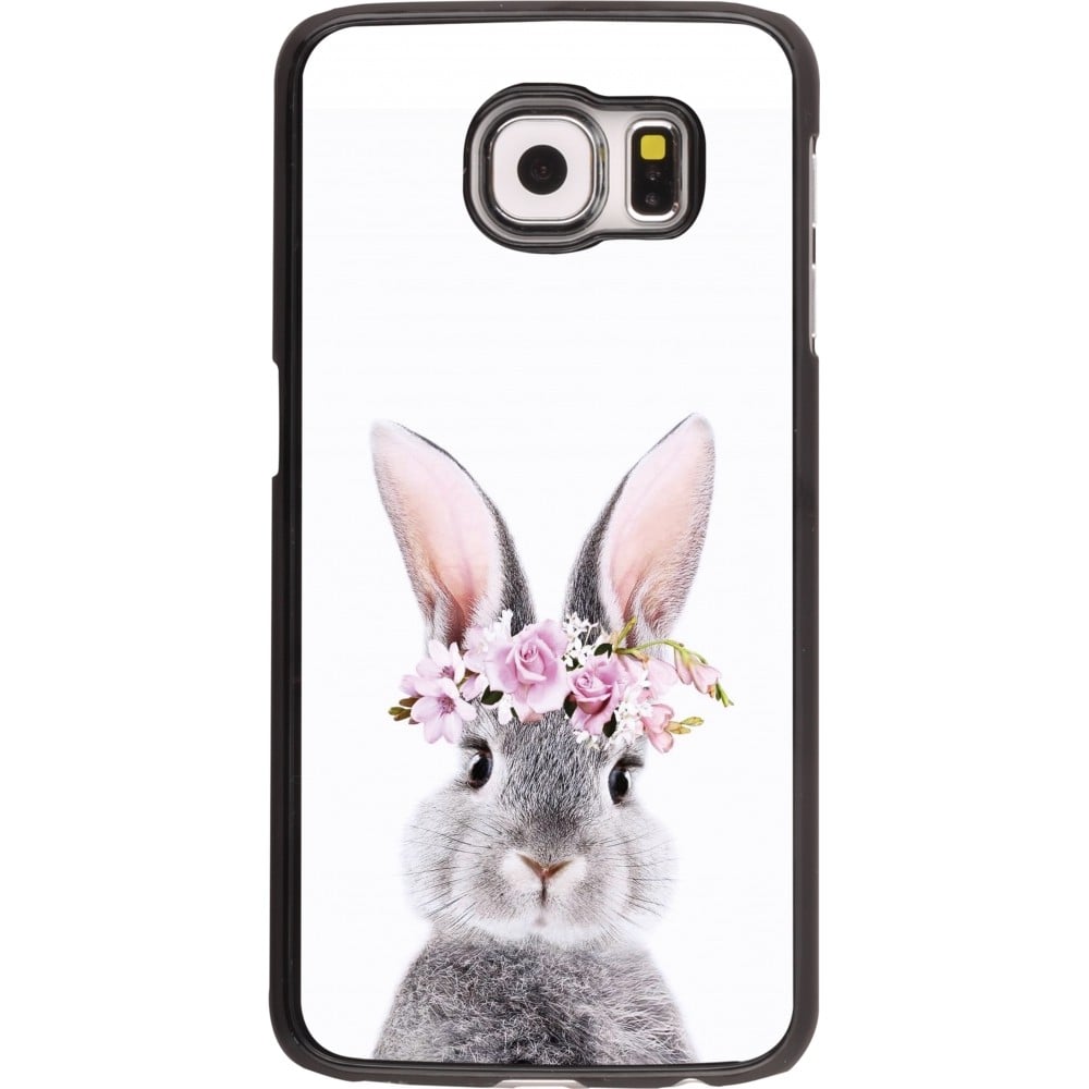 Coque Samsung Galaxy S6 - Easter 2023 flower bunny