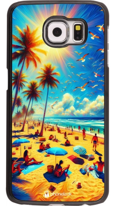 Coque Samsung Galaxy S6 - Été Paradis Paint