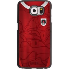 Coque Samsung Galaxy S6 - Maillot de football Autriche personnalisable