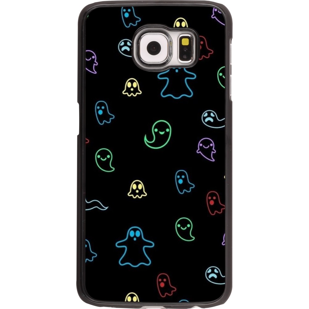 Coque Samsung Galaxy S6 - Halloween 2024 colorful ghosts