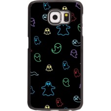 Coque Samsung Galaxy S6 - Halloween 2024 colorful ghosts