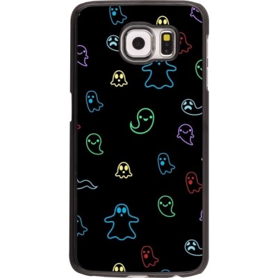 Coque Samsung Galaxy S6 - Halloween 2024 colorful ghosts