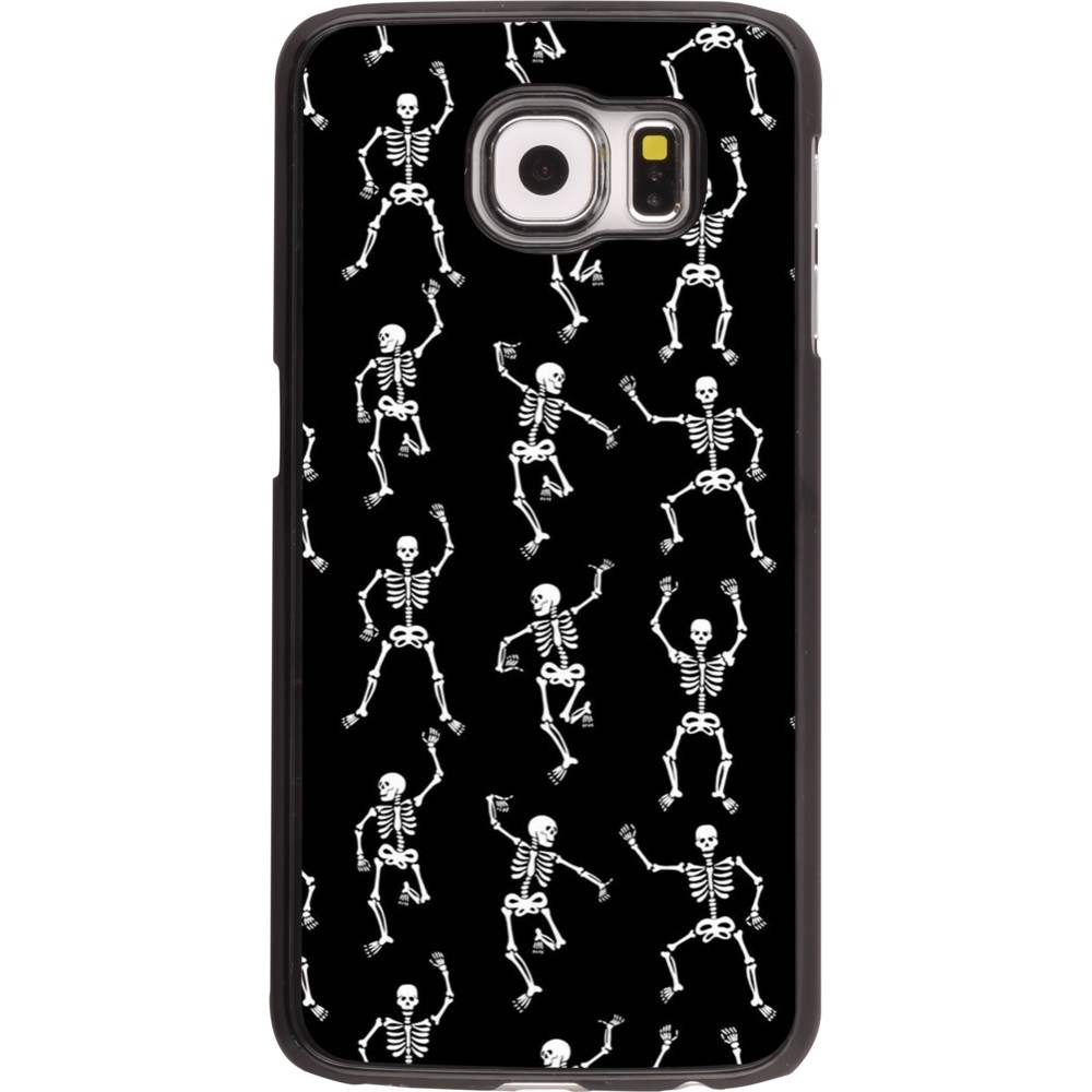 Coque Samsung Galaxy S6 - Halloween 2024 dancing skeleton