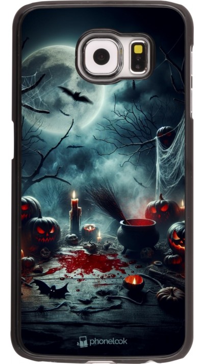 Coque Samsung Galaxy S6 - Halloween 2024 Dark Moon