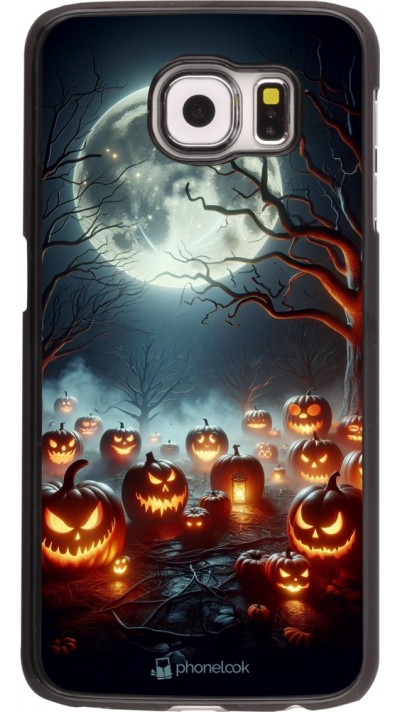 Coque Samsung Galaxy S6 - Halloween 2024 Many Pumpkins