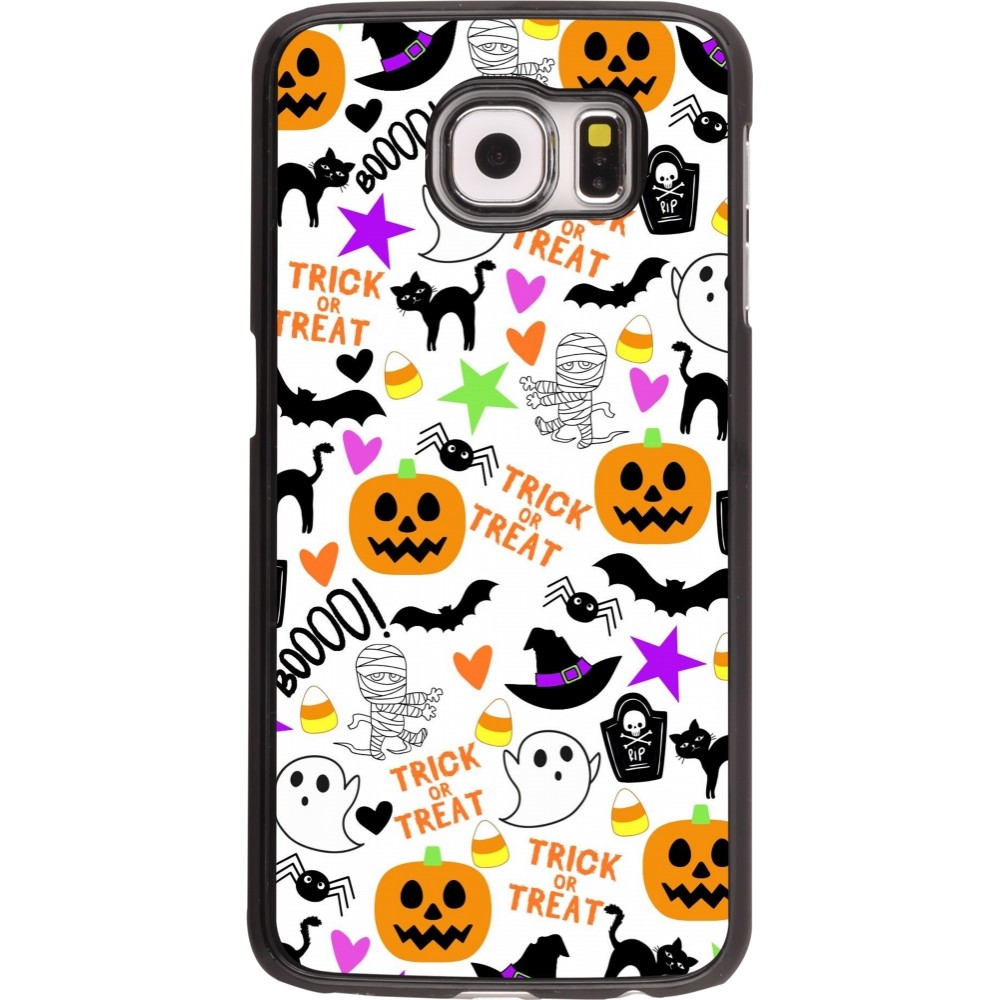 Samsung Galaxy S6 Case Hülle - Halloween 2024 trick or treat