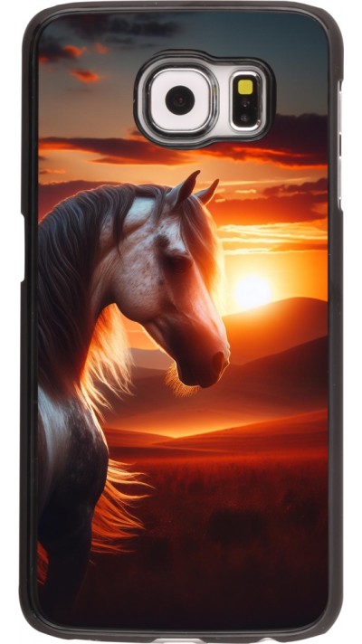 Coque Samsung Galaxy S6 - Majestic Sunset Horse