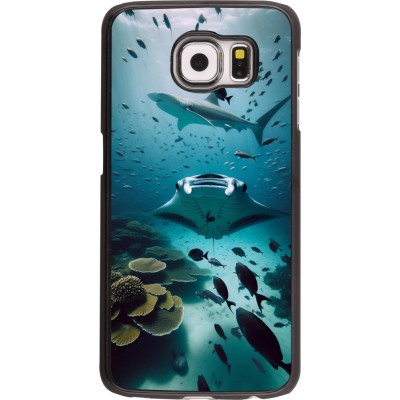 Coque Samsung Galaxy S6 - Manta Lagon Nettoyage